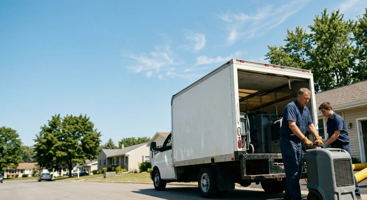 Water Damage Cleanup in Mecosta, MI near me